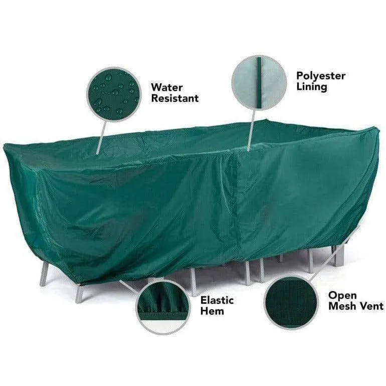 Rectangular Firepit/Chair Set Cover - Classic