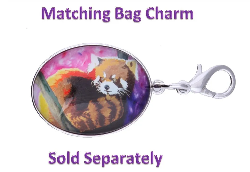 Red Panda Kitten Cross Body Bag - Shy Beauty