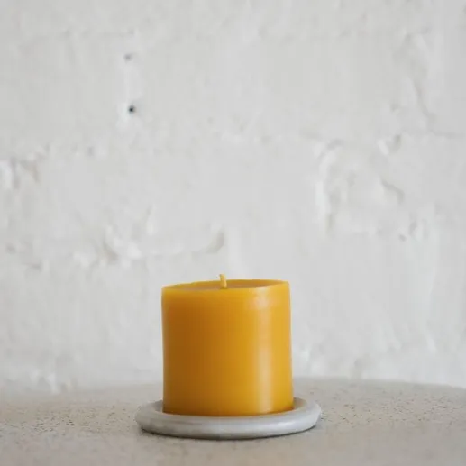 Slow Burn Beeswax Candles - Classic Pillars