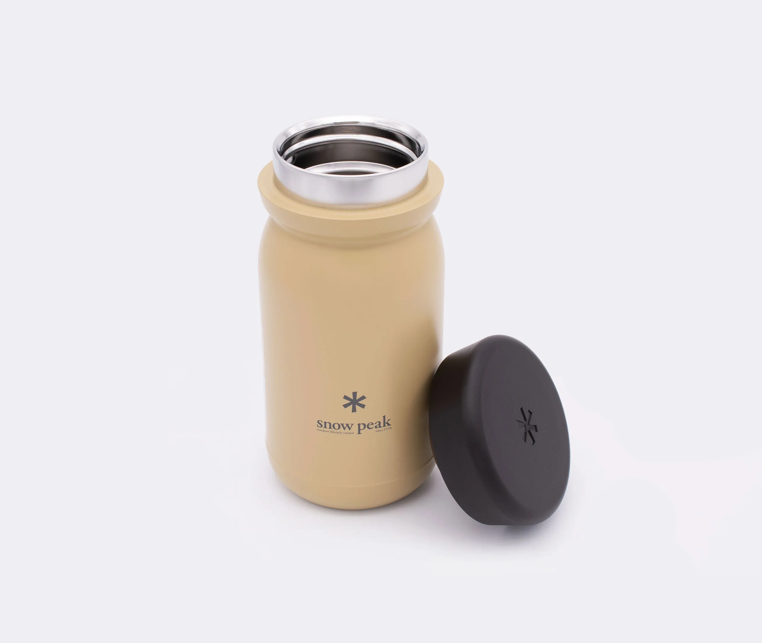 Stainless Vacuum Bottle MILK 350 - Sand
