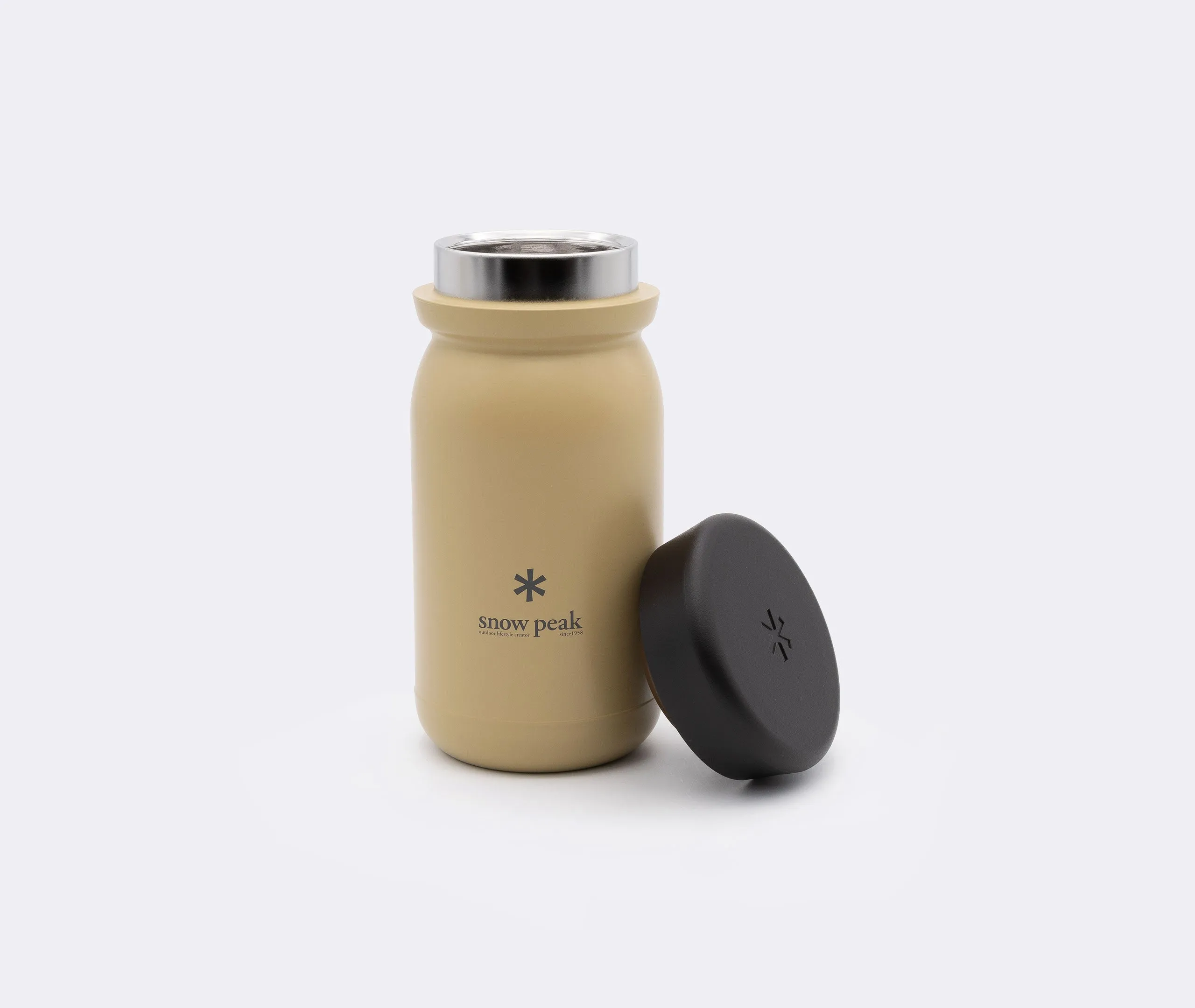 Stainless Vacuum Bottle MILK 350 - Sand