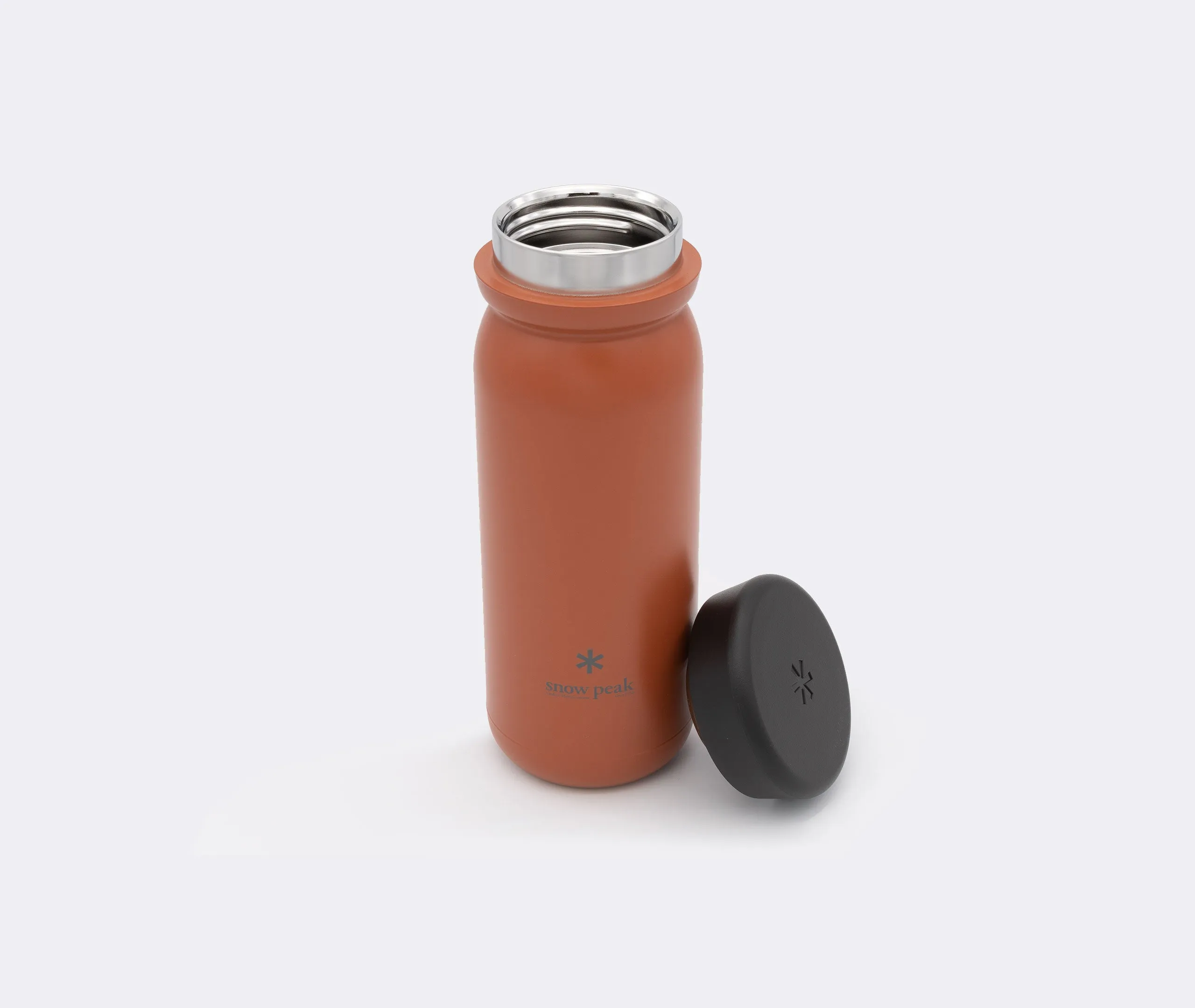 Stainless Vacuum Bottle MILK 500 - Red Clay