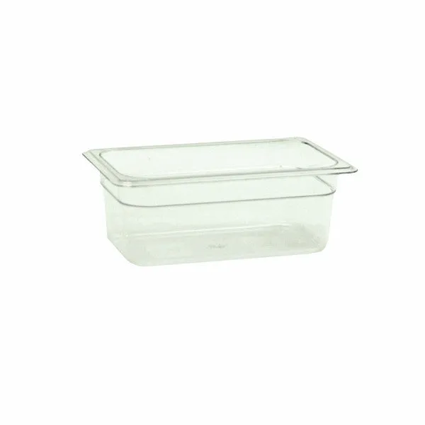 Thunder Group PLPA8144 Quarter Size 4" Deep Polycarbonate Food Pan