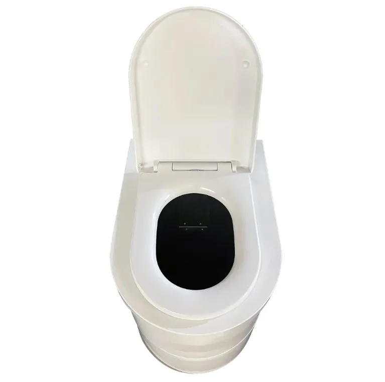 TinyJohn XL Gas or Electric - Waterless Incinerator Toilet