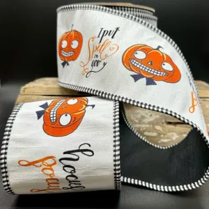 Vintage Halloween Ribbon, 4" X 10YD