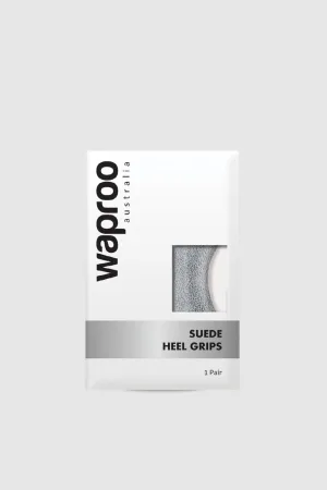Waproo Platinum Suede Heel Grips